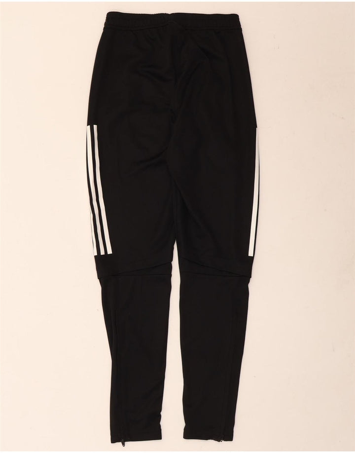 Adidas Damen Trainingshose UK 4 XS Schwarz Polyester
