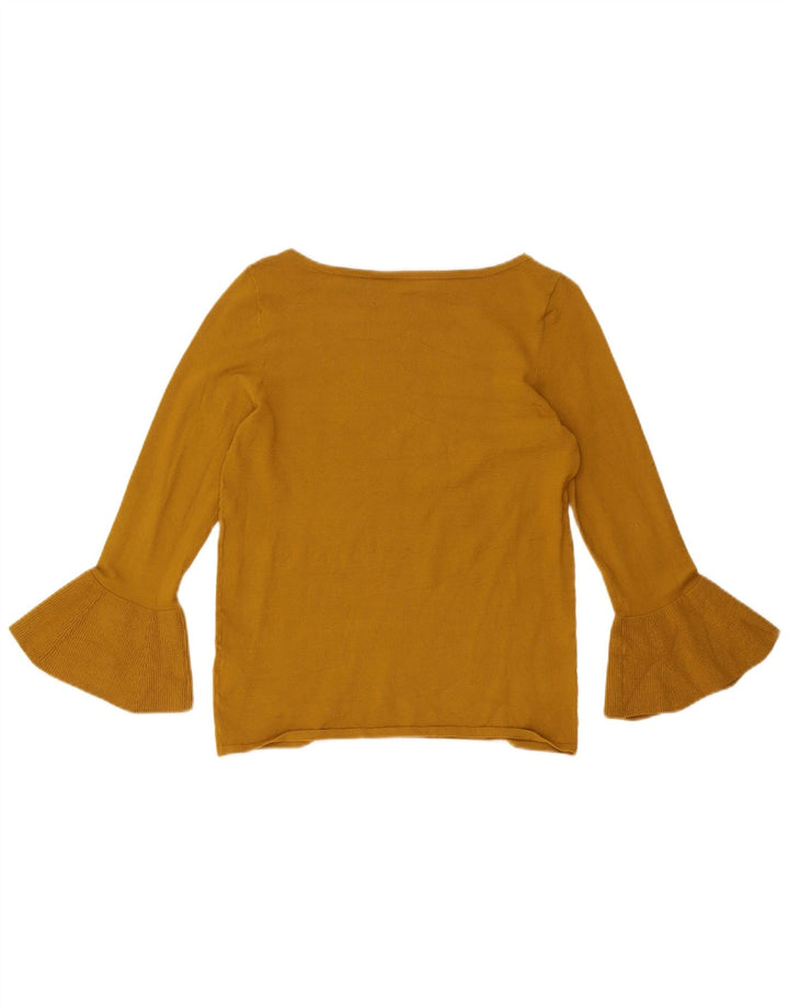 Hobbs Damen-Top mit 3/4-Ärmeln, Größe S, Khaki, Viskose