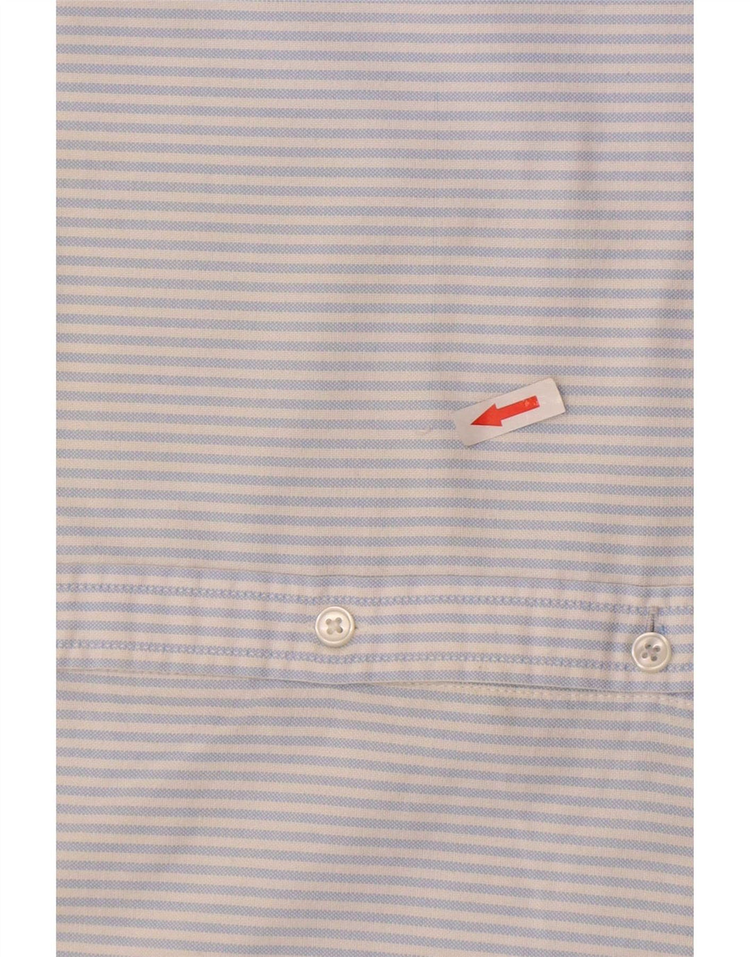 American Eagle Herren-Slim-Fit-Hemd, klein, blau gestreift, Baumwolle