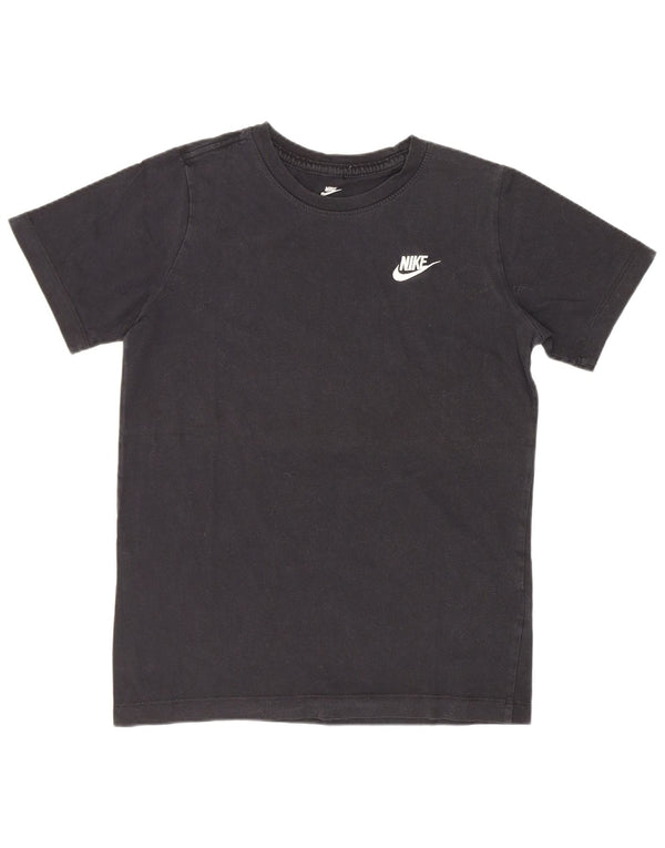 Nike T-Shirt für Jungen, 12–13 Jahre, Größe L, Schwarz, Baumwolle