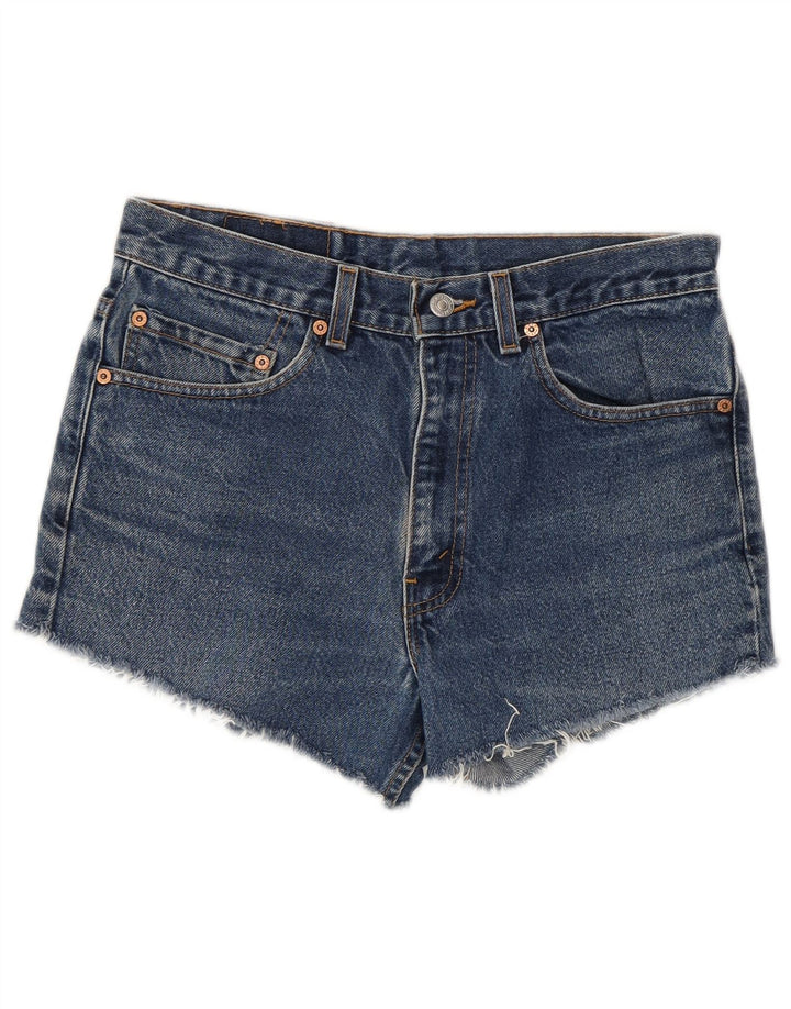 Levi's Damen 517 Jeansshorts W32 Große blaue Baumwolle