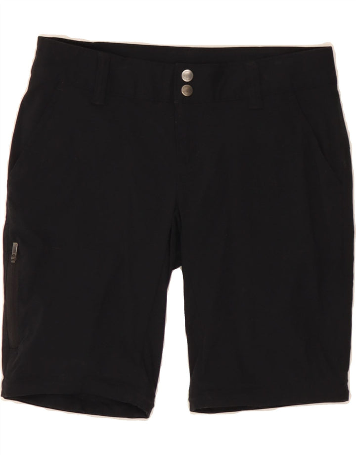COLUMBIA Womens Regular Cargo Shorts US 4 Small W30 Black Nylon Vintage Columbia and Second-Hand Columbia from Messina Hembry 