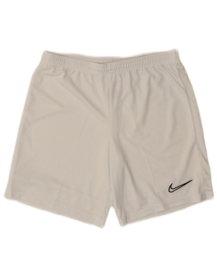 NIKE Herren Dri Fit Sportshorts Mittelweißes Polyester