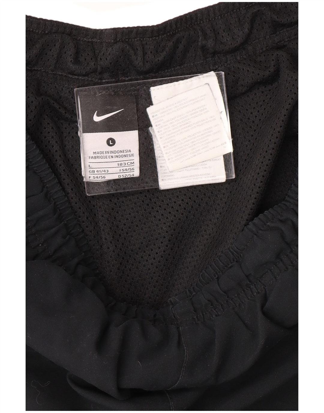 Nike Herren-Trainingshose, Jogginghose, Größe 41/43, groß, Schwarz, Farbblock
