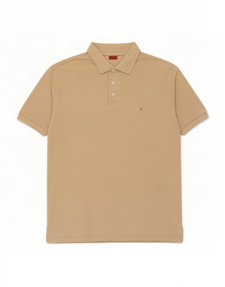 Invicta Herren Poloshirt XL Beige Baumwolle