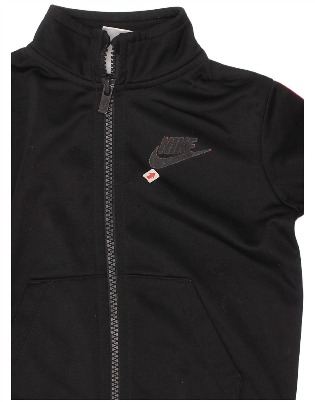 Nike Baby-Jungen-Trainingsanzugoberteil mit Grafik, 18–24 Monate, Schwarz, Farbblock