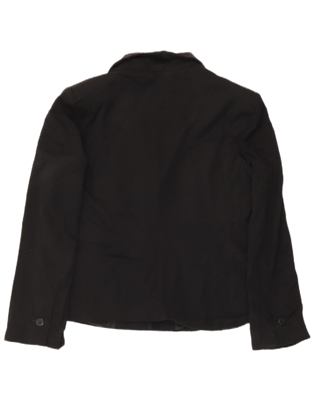 Giorgio Armani Damen 2-Knopf-Blazerjacke UK 14 Mittelschwarz