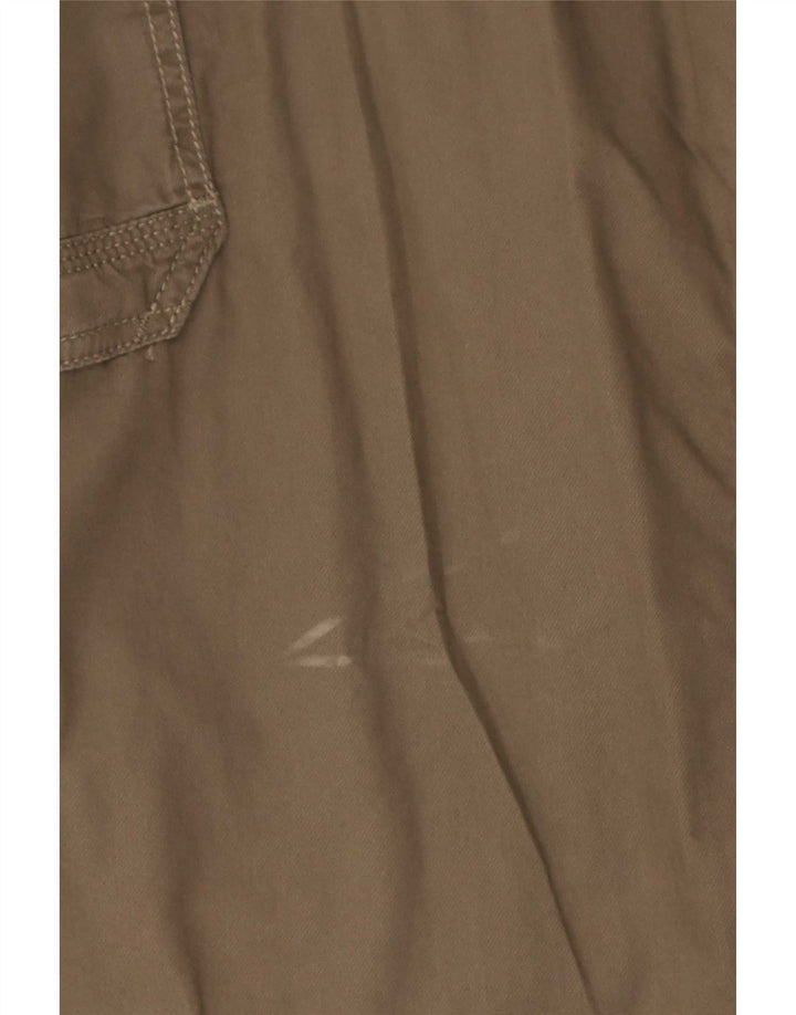 Gerade Herren-Cargohose von Marks & Spencer, Breite 40, Länge 29, Braun, Baumwolle