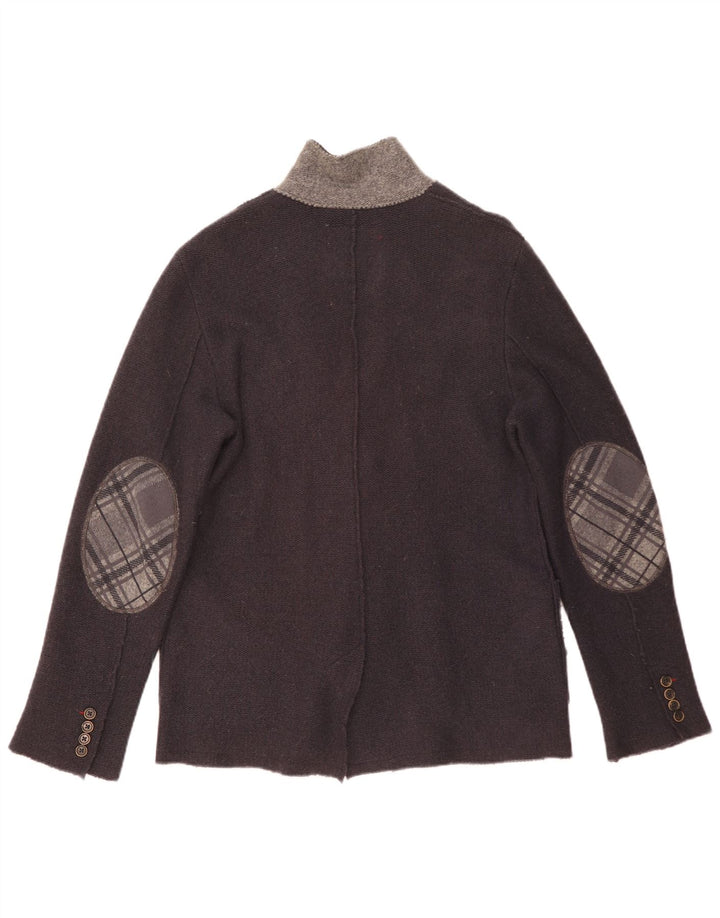 Playlife Herren-Blazer mit 3 Knöpfen, Gr. 38, mittleres Marineblau
