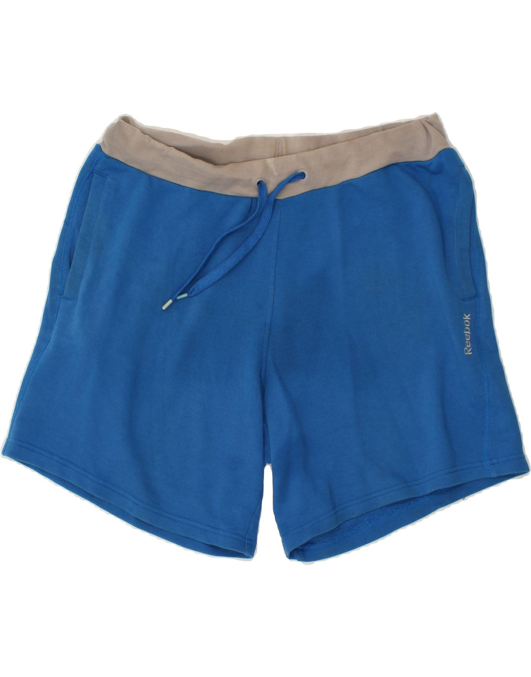 REEBOK Mens Sport Shorts Large  Blue Cotton Vintage Reebok and Second-Hand Reebok from Messina Hembry 