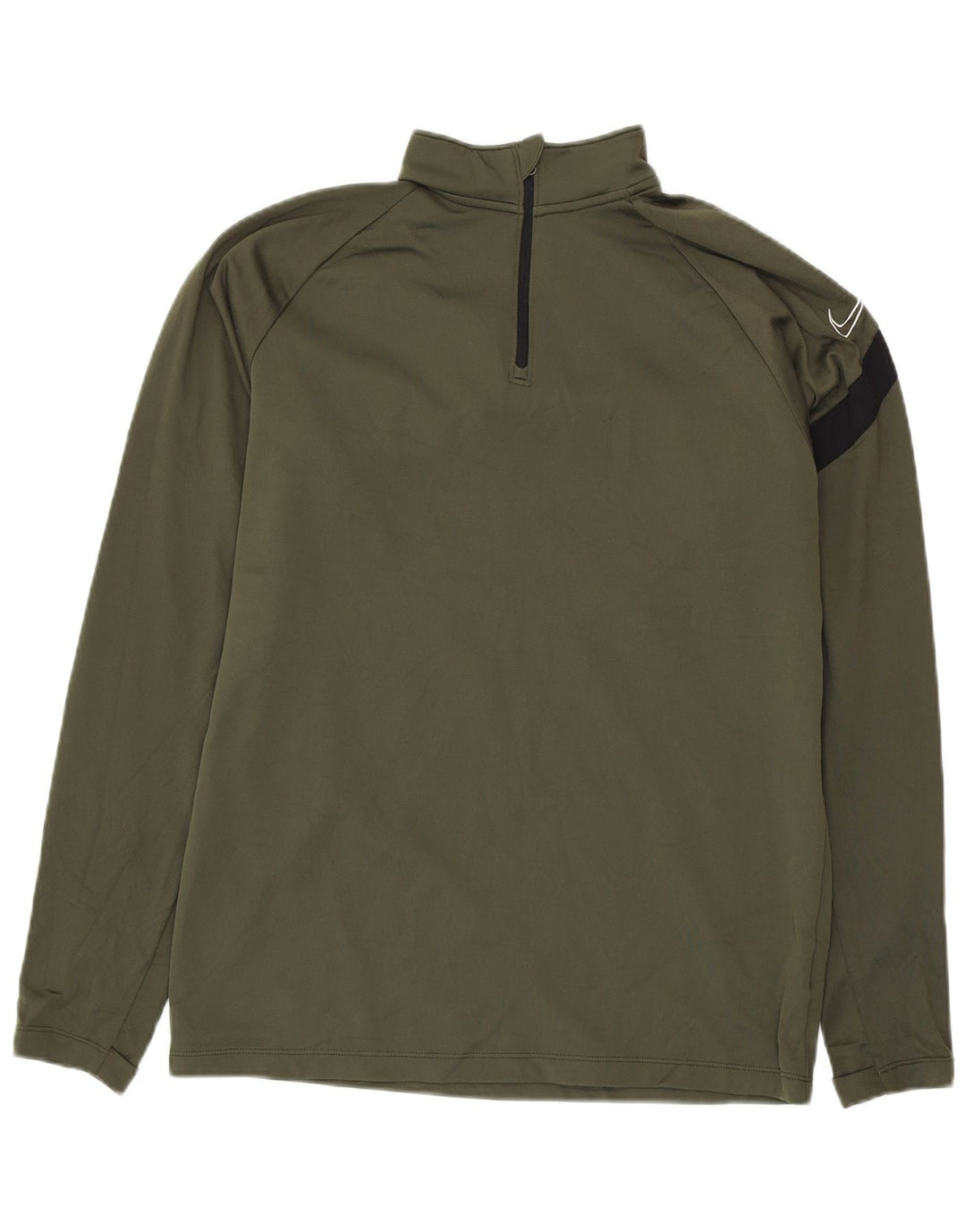 NIKE Herren-Trainingsanzug mit Dri-Fit-Grafik-Pullover, Mittelkhaki, Farbblock