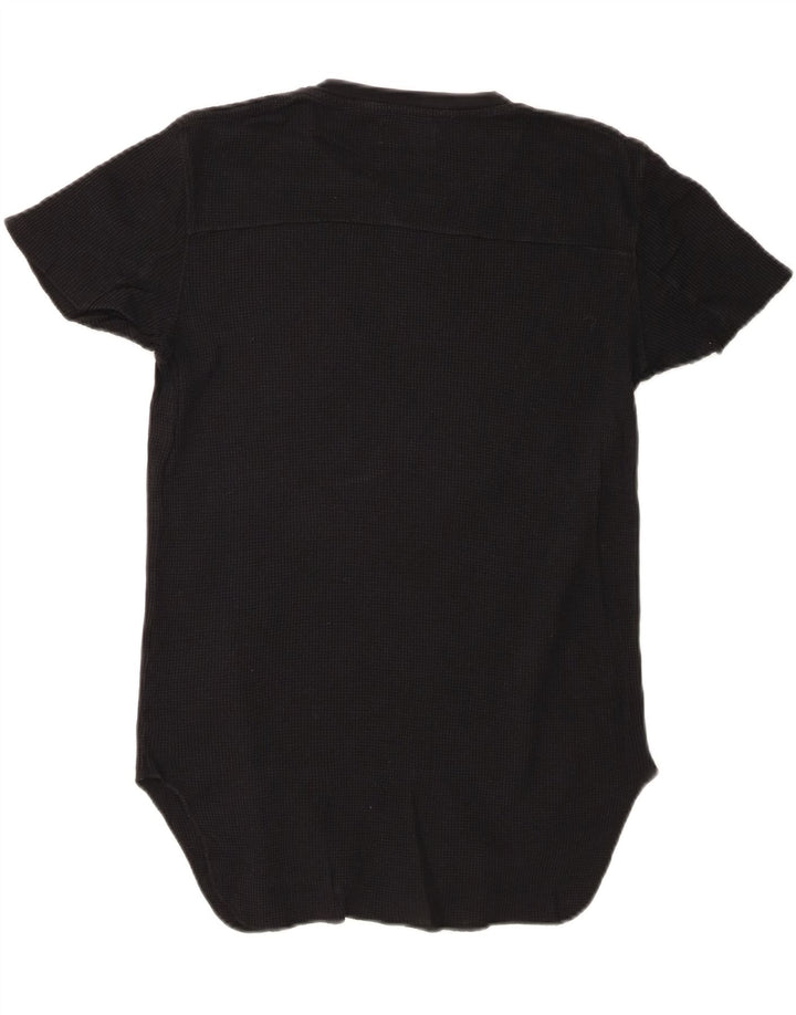ZARA Mens T-Shirt Top Small Black Vintage Zara and Second-Hand Zara from Messina Hembry 