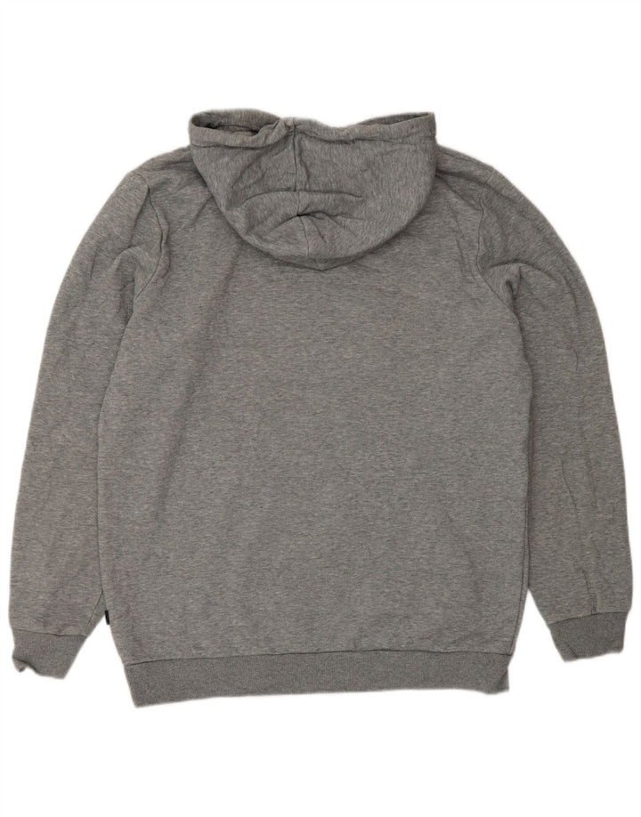 PUMA Herren Graphic Hoodie Pullover mittelgraue Baumwolle