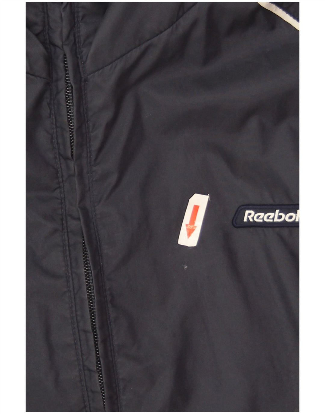 Reebok Herren Regenjacke UK 40 Large Marineblau Nylon
