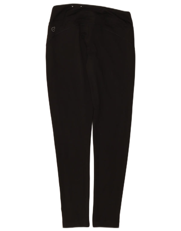 Puma Damen Leggings UK 10 Small Schwarz Polyester