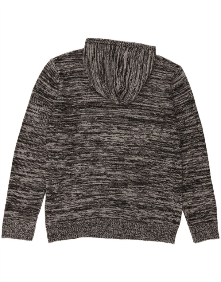 Rip Curl Herren-Kapuzenpullover, XL, grau geflecktes Acryl