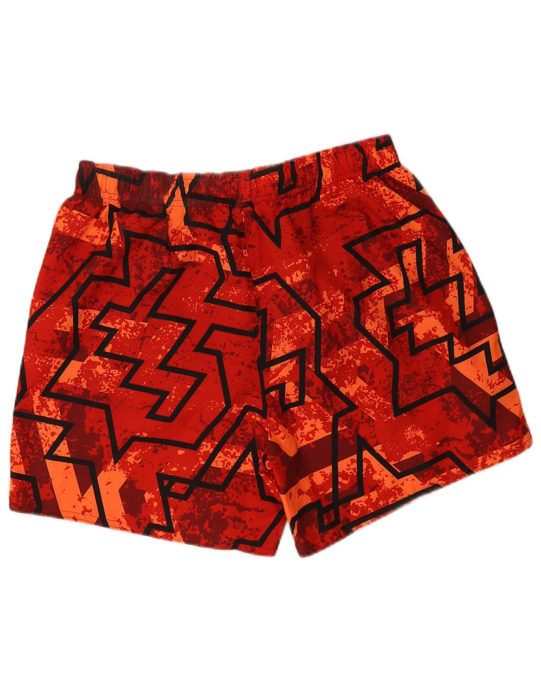 Adidas Herren Badeshorts Medium Red Geometrisch