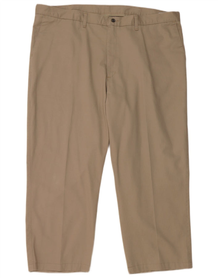LEE Herren gerade Chinohose W44 L27 Beige Baumwolle