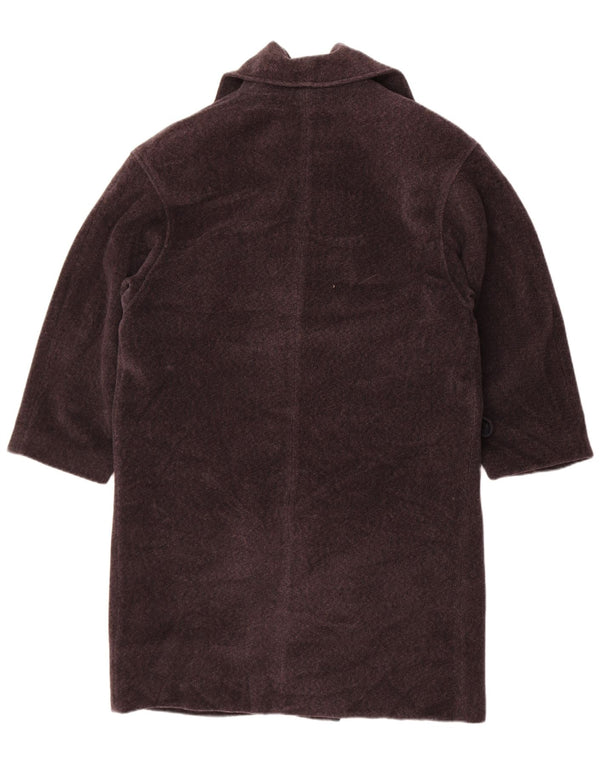 Anna Linder Damen Zweireihiger Mantel US 12 Large Grau