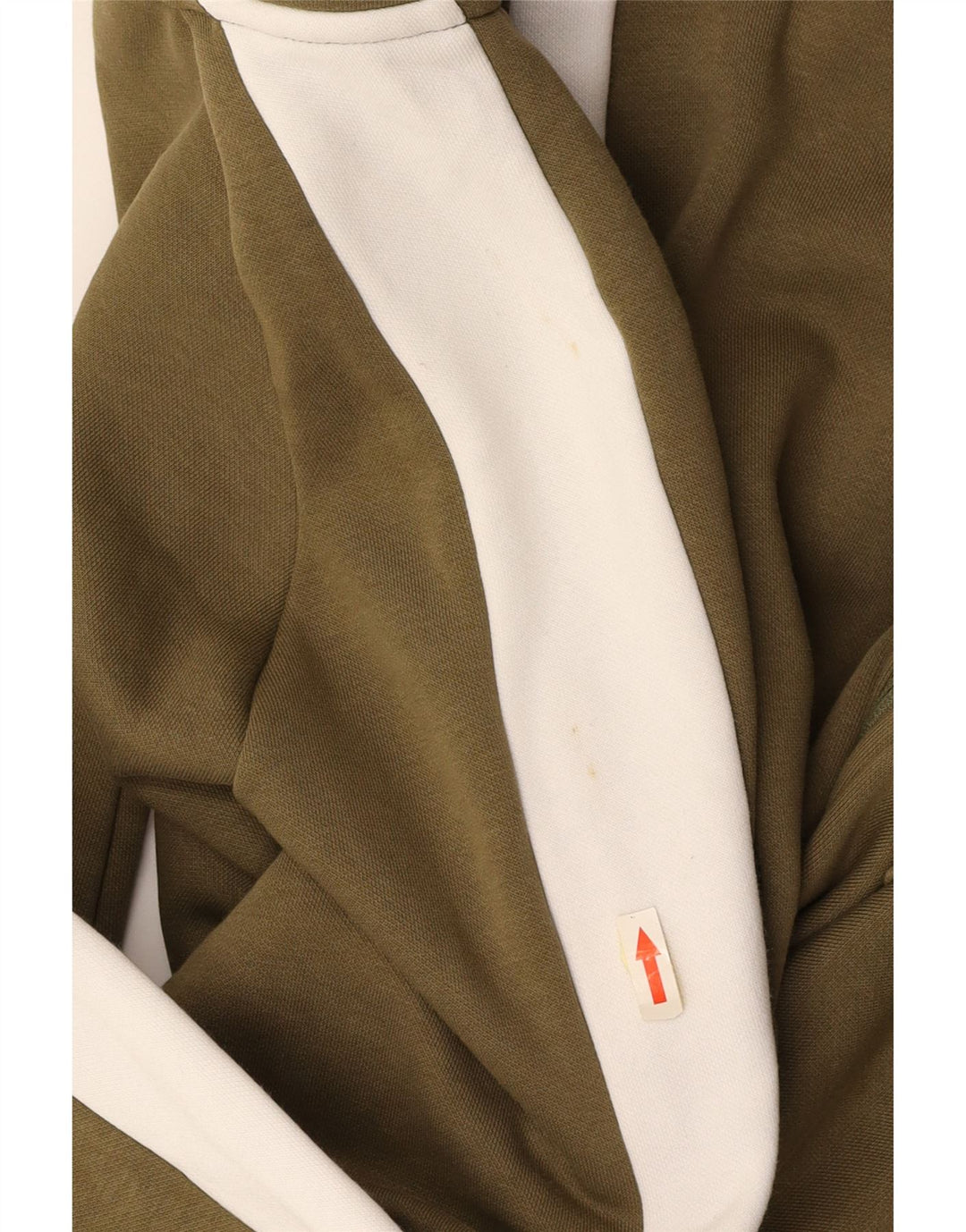 PUMA Herren-Trainingsanzug-Oberteil, Jacke, groß, Khaki, Colourblock-Baumwolle