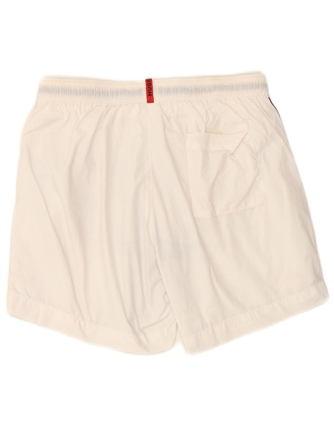 HUGO BOSS Herren Badeshorts Small Weiß Polyamid