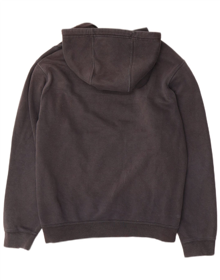 Nike Herren-Kapuzenpullover mit Grafik, Mittelschwarz, Farbblock-Polyester