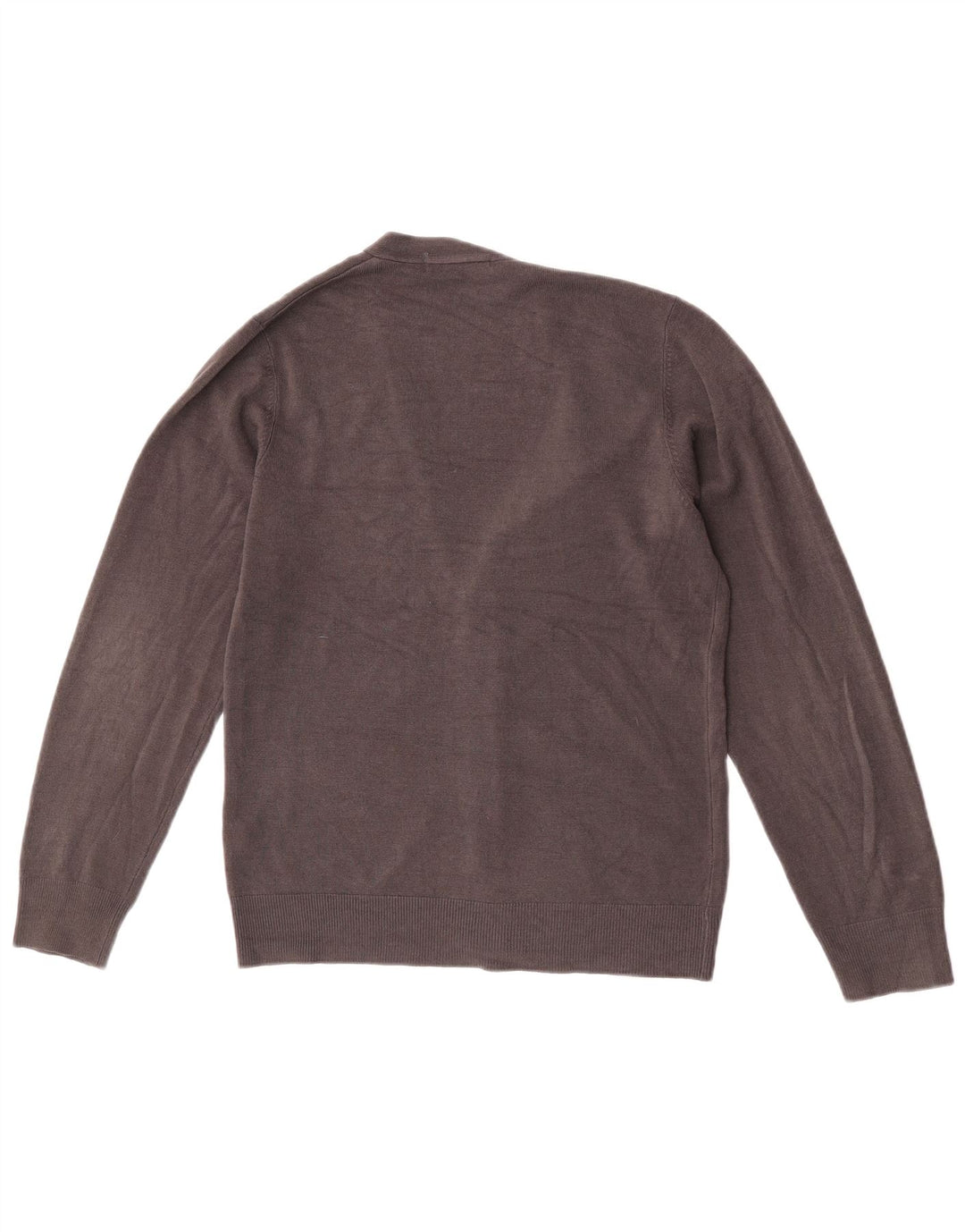 Marks & Spencer Herren-Strickjacke, Small, Grau, Acryl