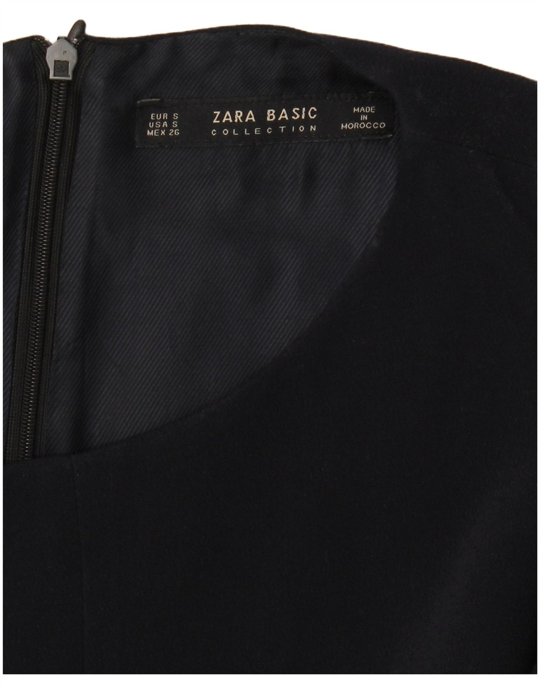 Ärmelloser Overall für Damen von ZARA, Gr. 8, Schwarz