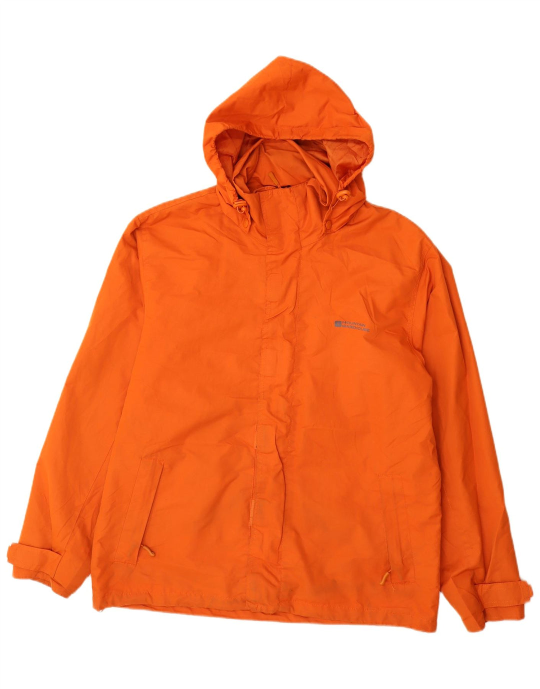 Mountain Warehouse Herren-Regenjacke mit Kapuze, UK 38, Mittelorange, Polyester