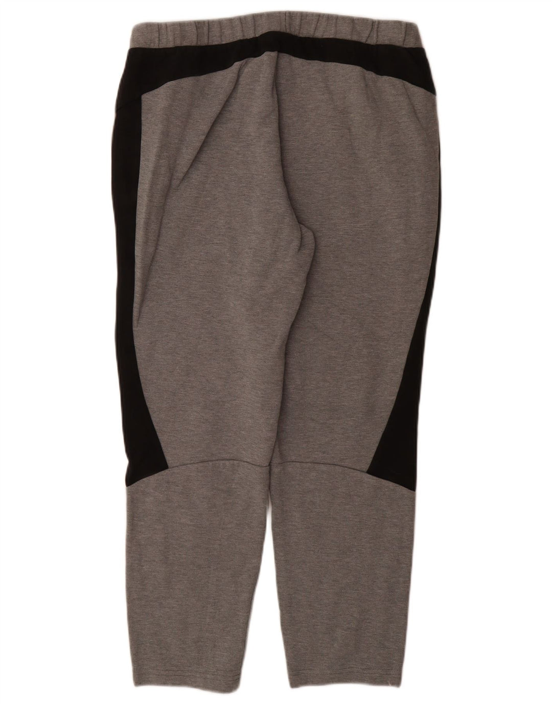 PUMA Herren-Trainingshose, große graue Colourblock-Baumwolle