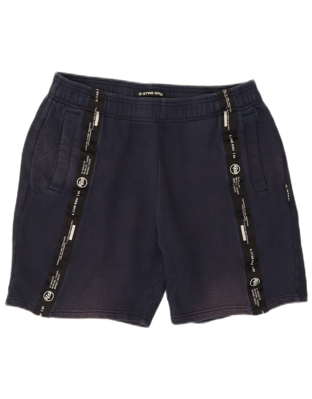 G-STAR Herren Graphic Sport Shorts Medium Marineblau Baumwolle
