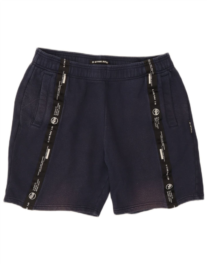 G-STAR Herren Graphic Sport Shorts Medium Marineblau Baumwolle