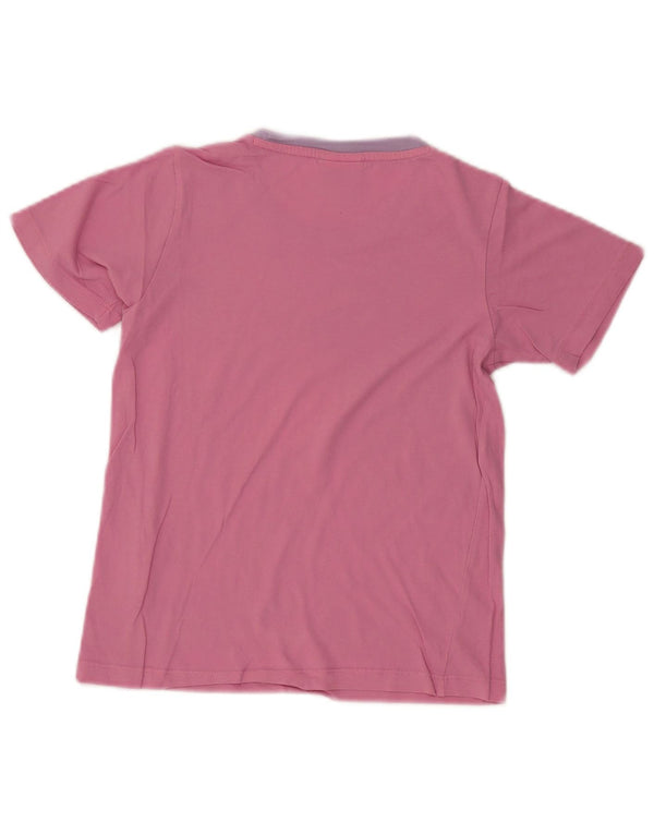 Champion T-Shirt mit Grafik für Mädchen, 11–12 Jahre, Größe L, Rosa, Baumwolle