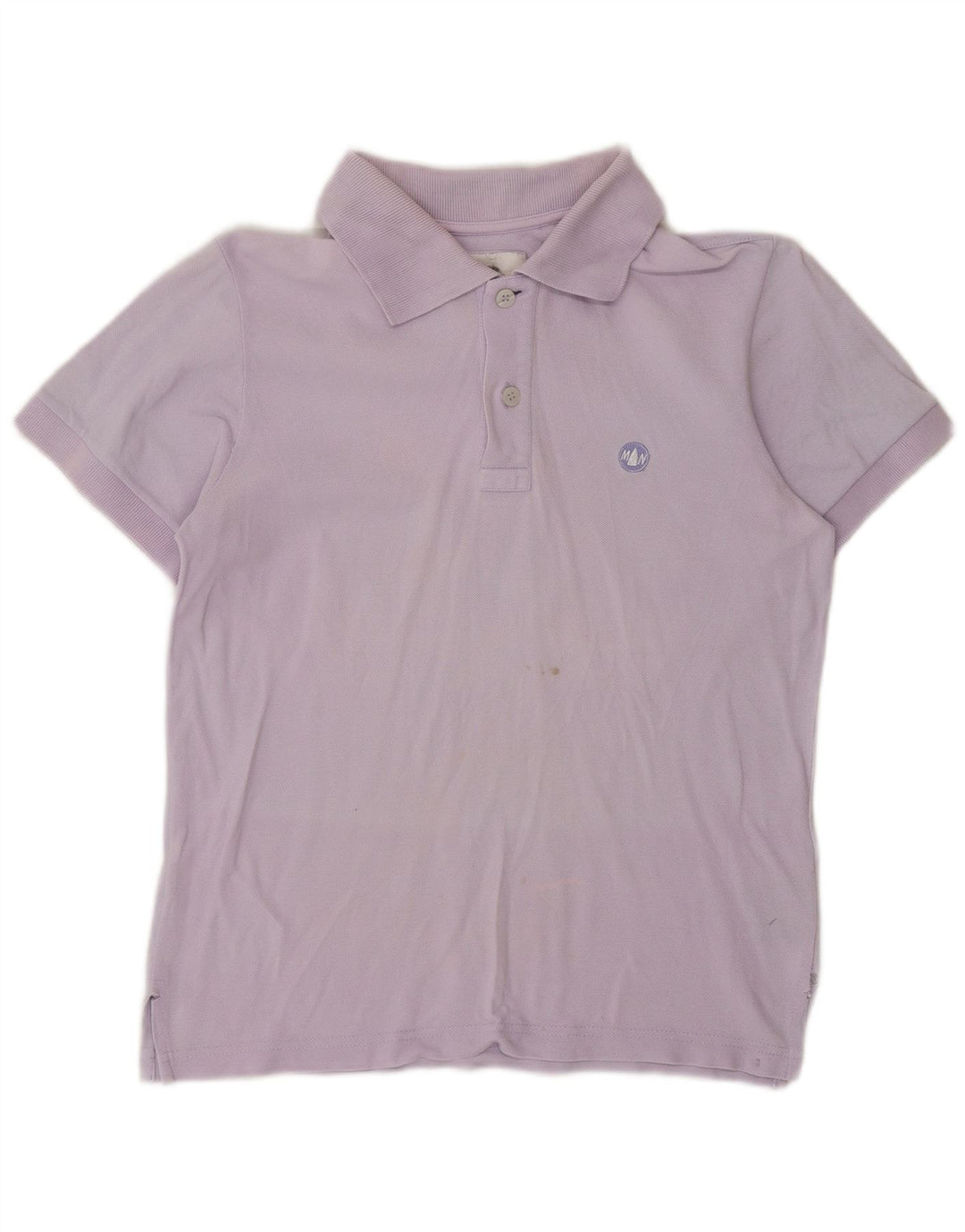 MURPHY & NYE Damen Poloshirt UK 10 Small Lila Baumwolle