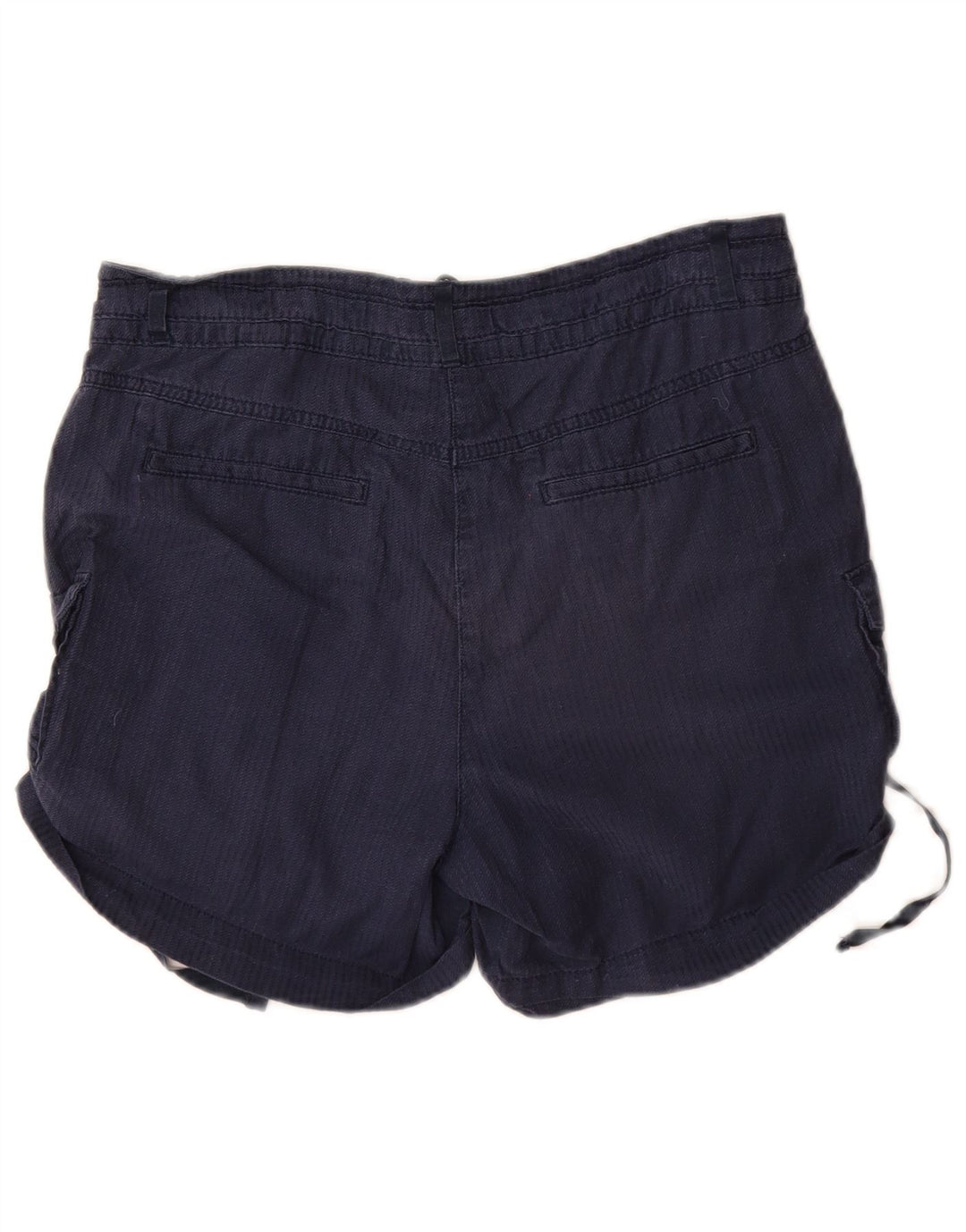 Marks & Spencer Damen Cargoshorts UK 10 Small W32 Marineblaue Baumwolle