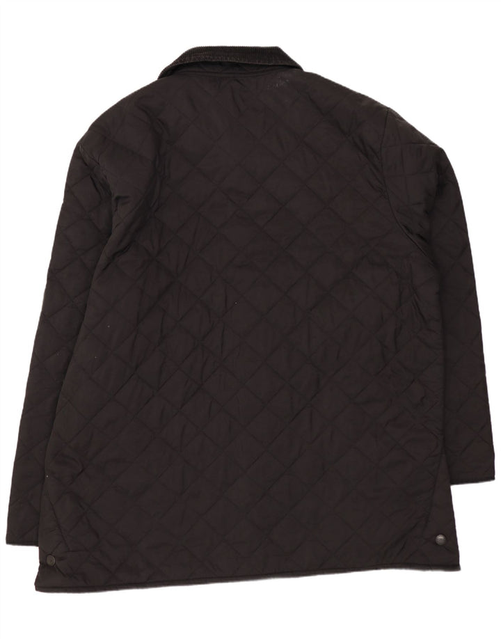 Barbour Herren Steppjacke UK 44 2XL Schwarz Polyamid