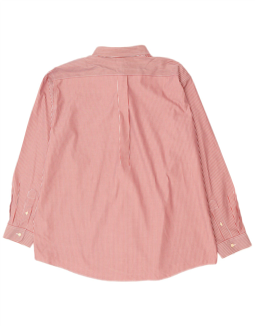 L.L.Bean Herrenhemd 2XL rot gestreift aus Baumwolle