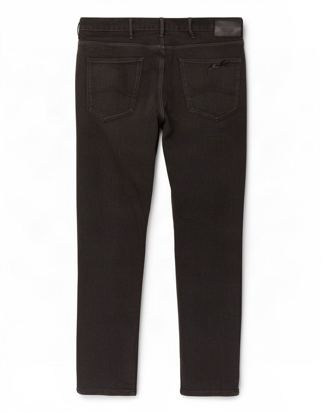 Armani Herren Slim Jeans W36 L30 Schwarze Baumwolle