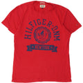 Tommy Hilfiger Herren-T-Shirt mit Grafik, Größe S, Rot, Baumwolle