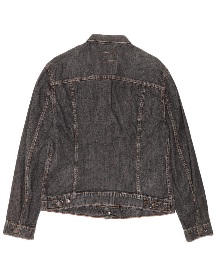 Levi's Mädchen-Jeansjacke, 15–16 Jahre, XL, graue Baumwolle