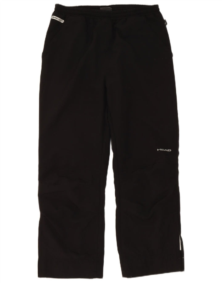 HEAD Jungen-Trainingshose, 13–14 Jahre, schwarzes Polyester