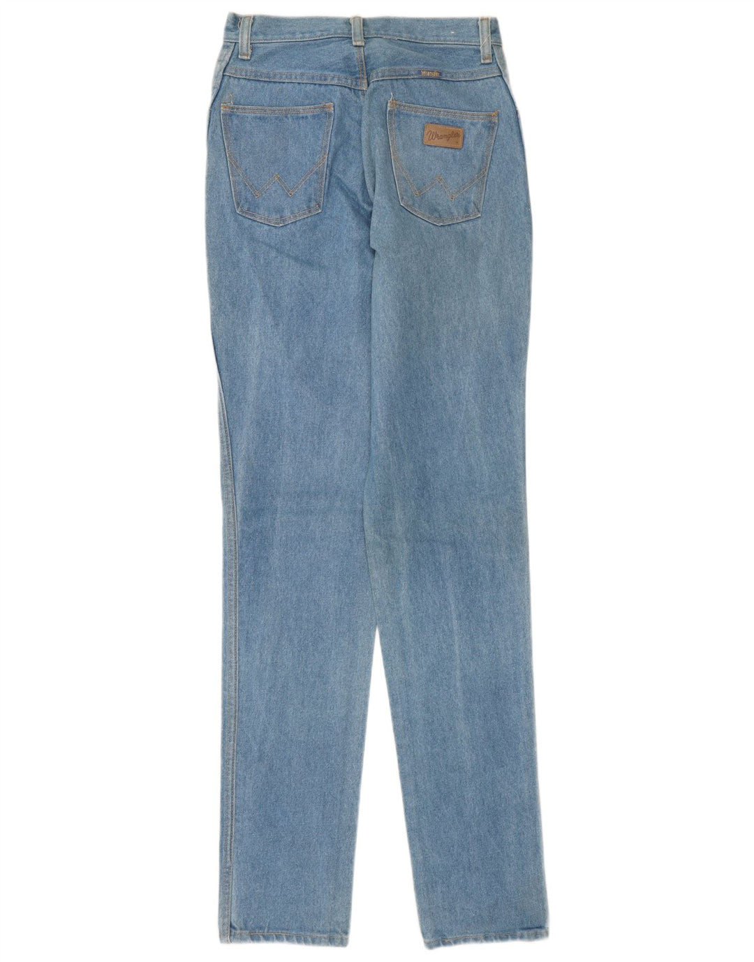 Wrangler Damen Slim Jeans W28 L36 Blaue Baumwolle