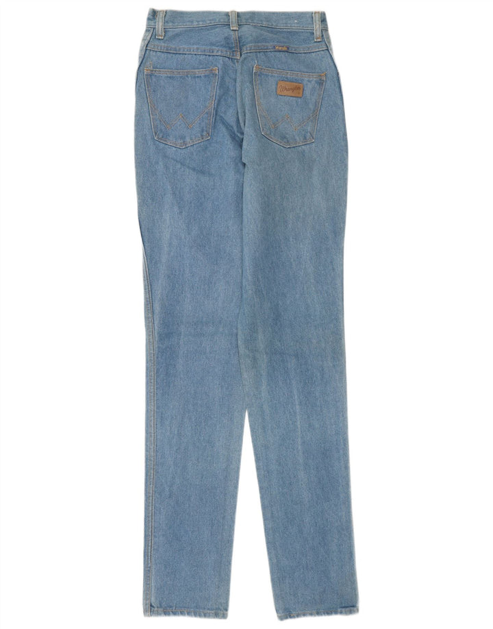 Wrangler Damen Slim Jeans W28 L36 Blaue Baumwolle
