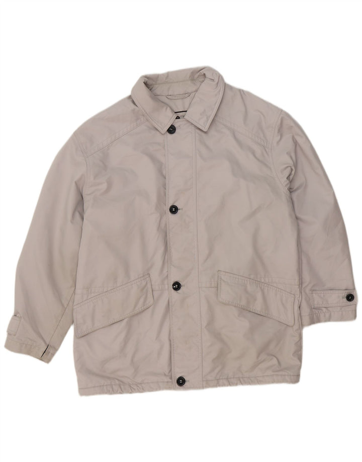 Pierre Cardin Herren Bomberjacke UK 40 Large Grau