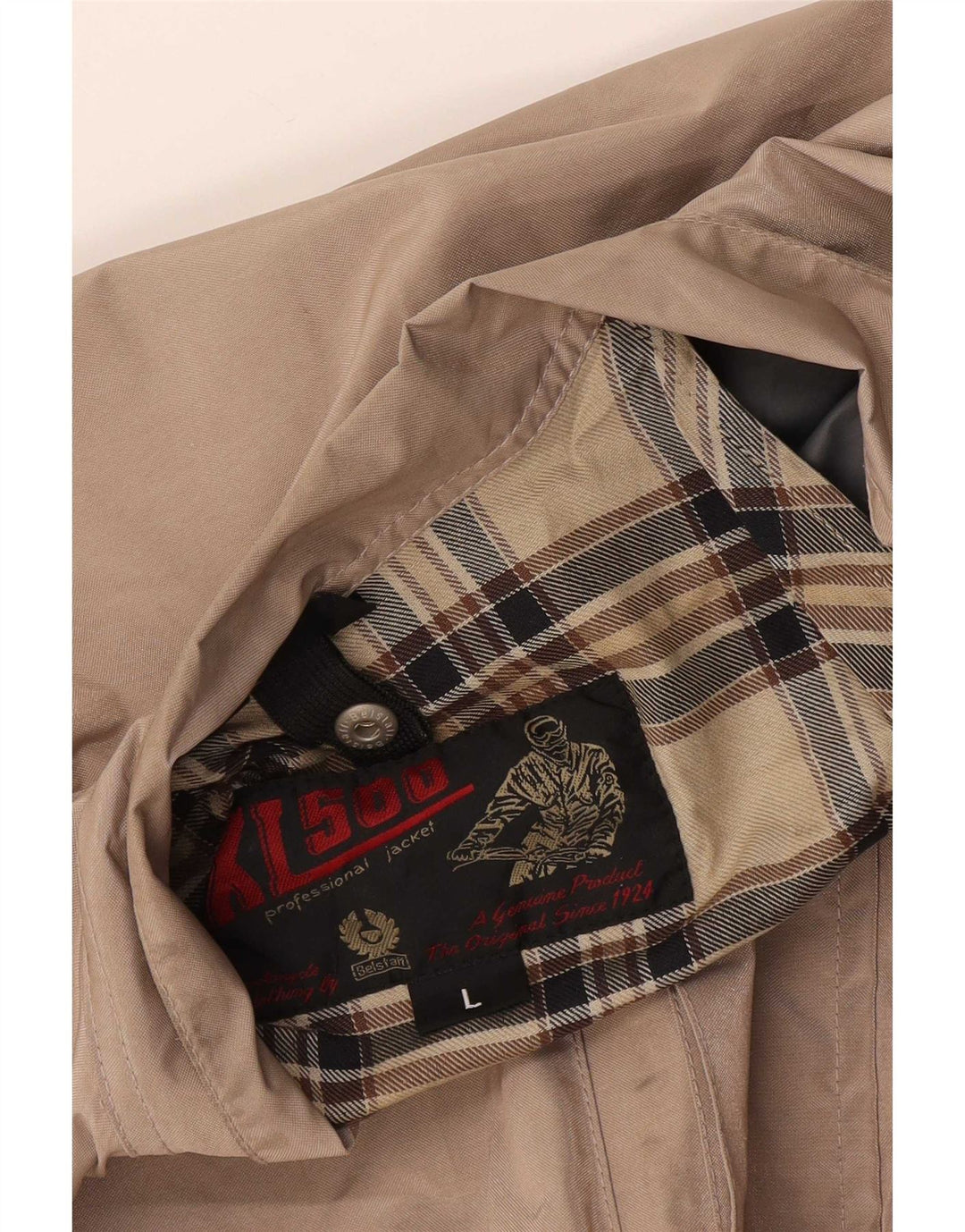 Belstaff Herren Utility Jacke UK 40 Large Beige