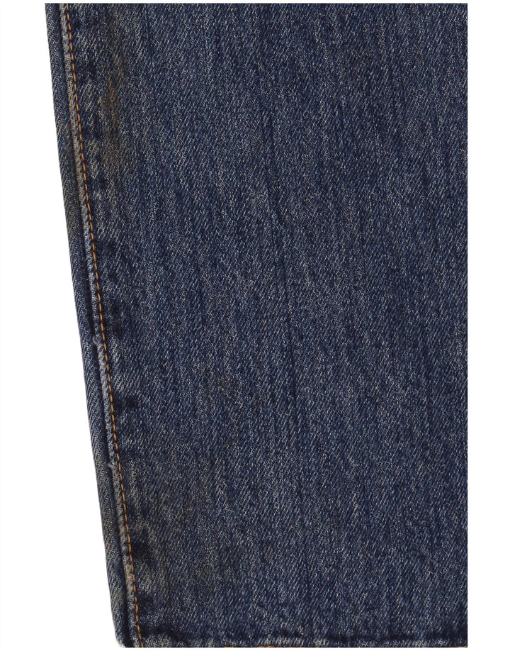 LEVI'S Herren 501 Straight Jeans W33 L32 Blaue Baumwolle
