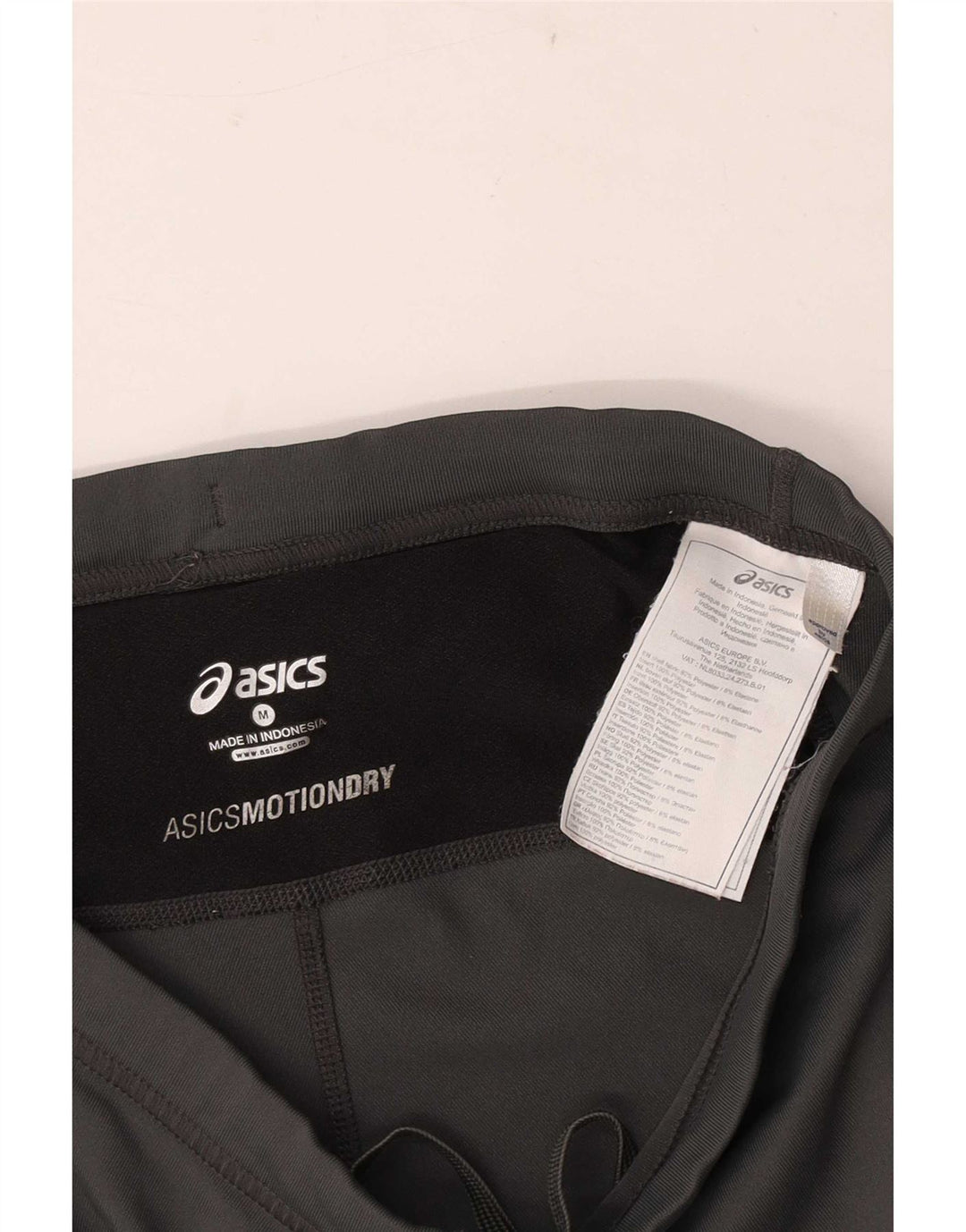 Asics Damen Motion Dry Sport Shorts UK 12 Mittelgrau Polyester Sport