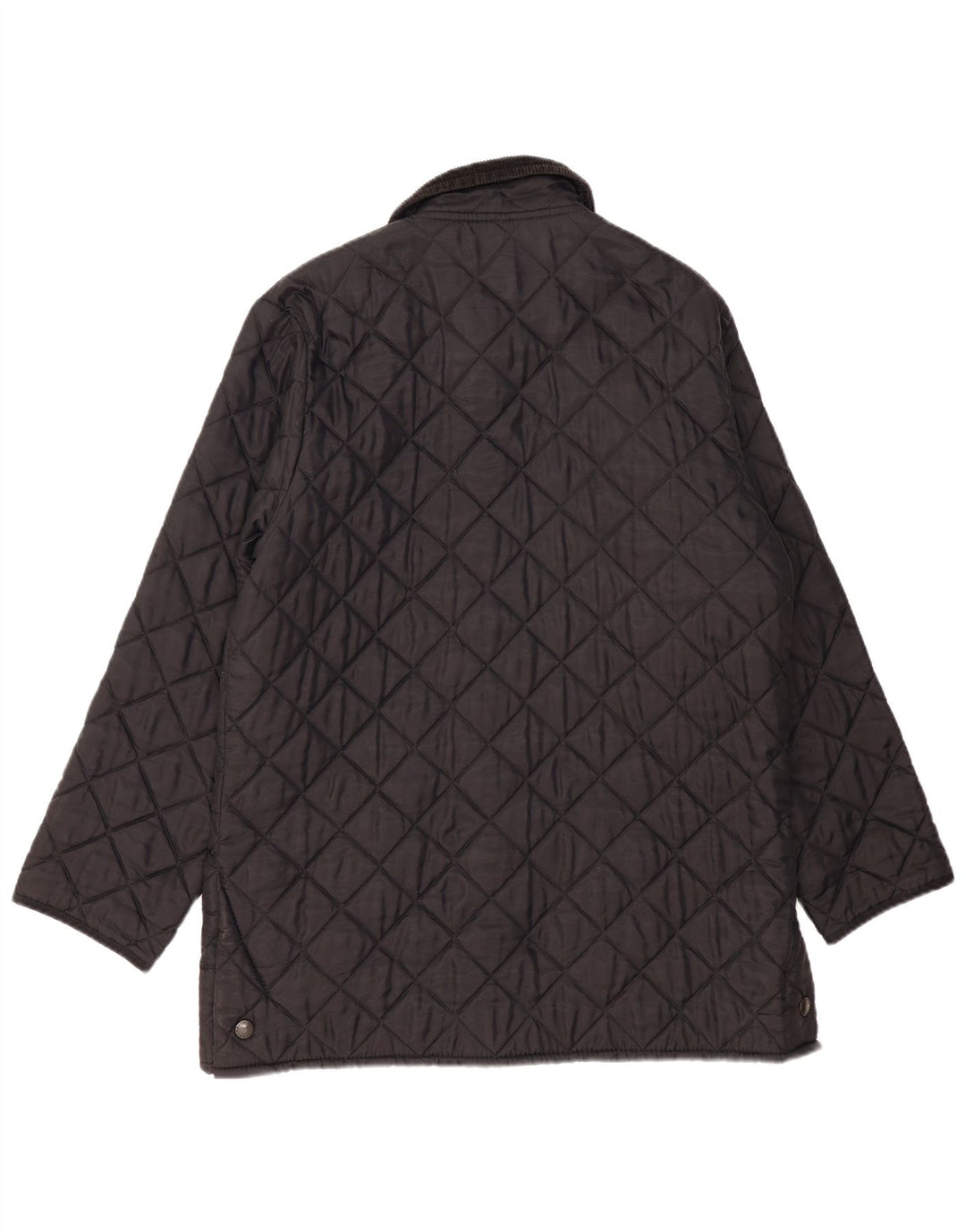 Barbour Herren LIDDESDALE Steppjacke UK 40 Large Schwarz Nylon