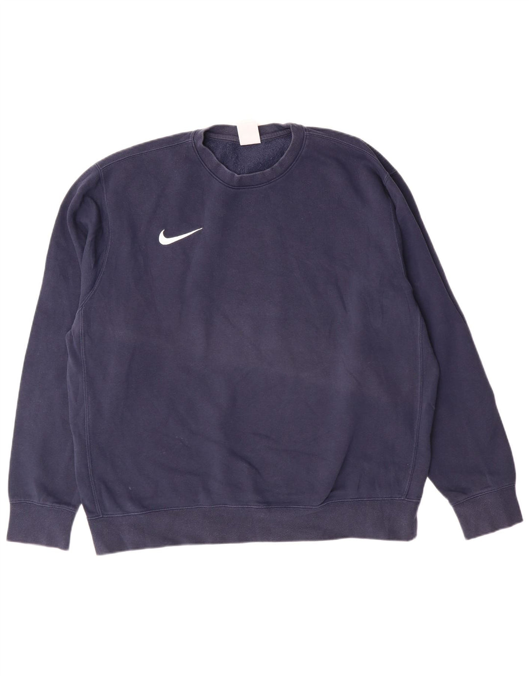 Nike Herren-Sweatshirt-Pullover, groß, marineblau, Baumwolle