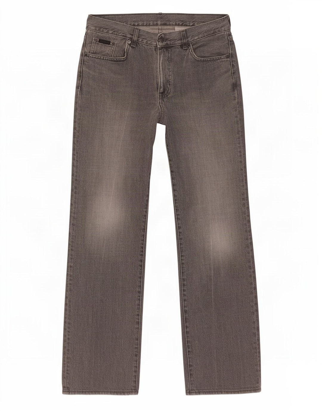Calvin Klein Herren Straight Jeans W30 L31 Grau